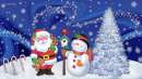 Printed Wafer Paper - Christmas Design #8